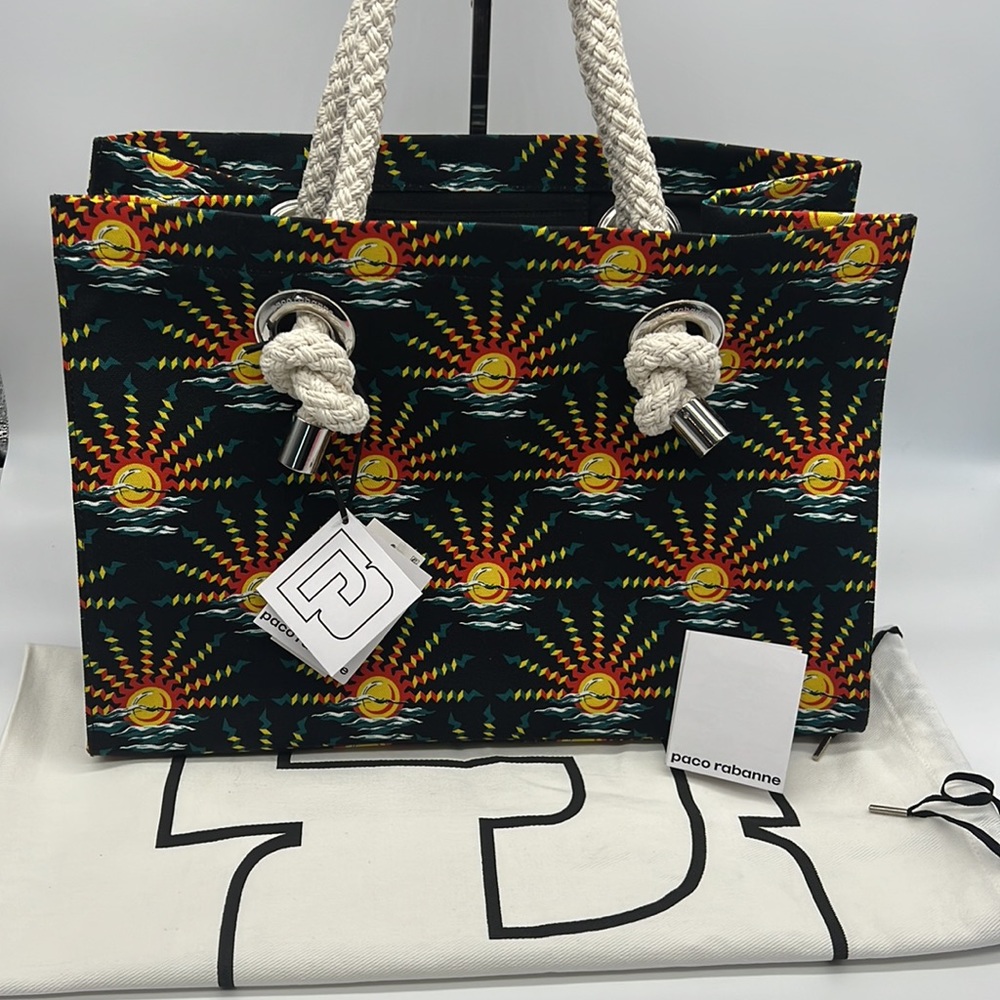 Paco Rabanne Sunrise Canvas Tote - Picture 2 of 15
